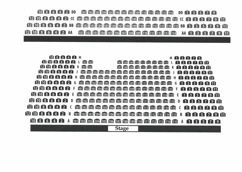 Beverly Arts Center Seating Chart