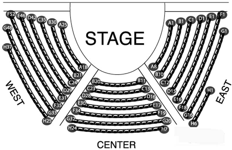 Chicago Center Seating Chart