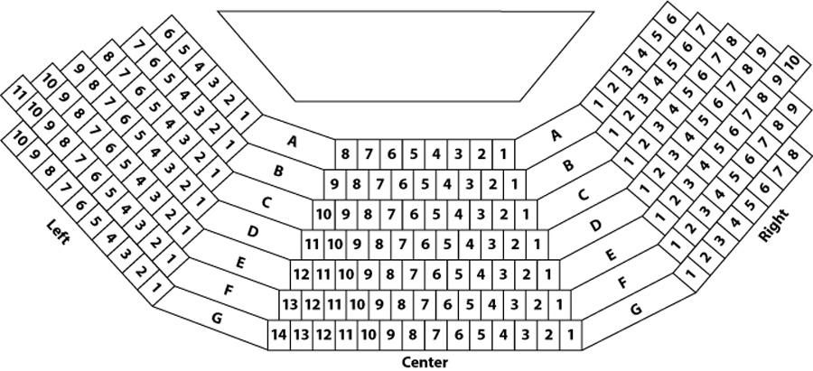 Greenhouse Theater Downstairs Mainstage Seating Chart