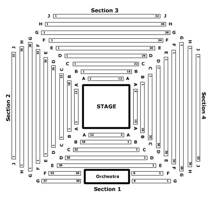Marriot Seating Chart