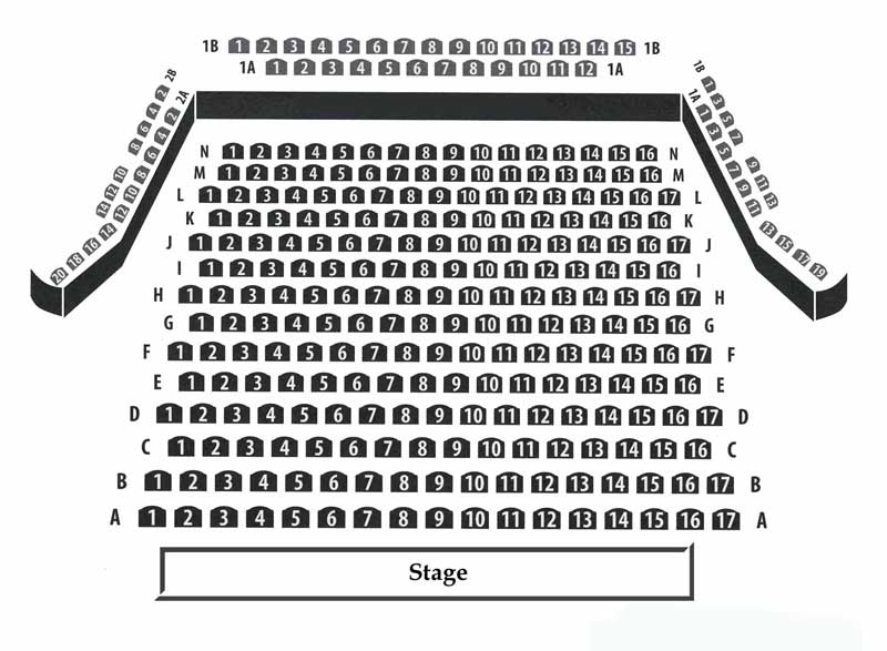 Mercury Theatre Seating Chart