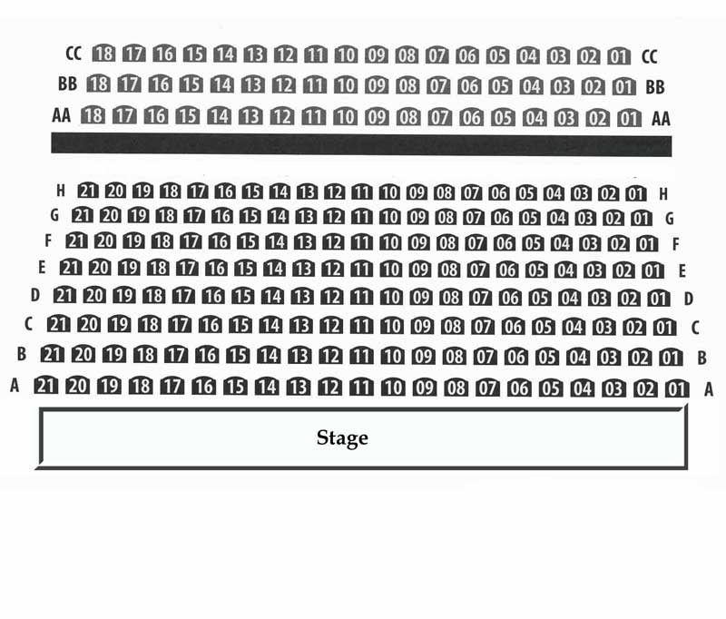 Ruth Page Center For Arts Seating Chart