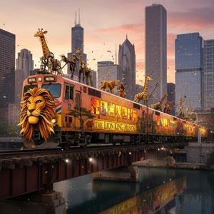 Free Metra Rides to The Lion King in Chicago