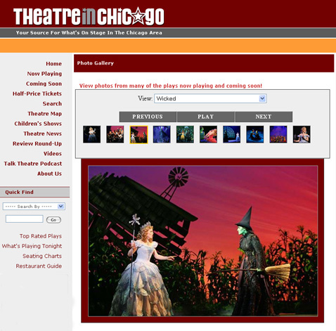 Theatre In Chicago Photo Gallery