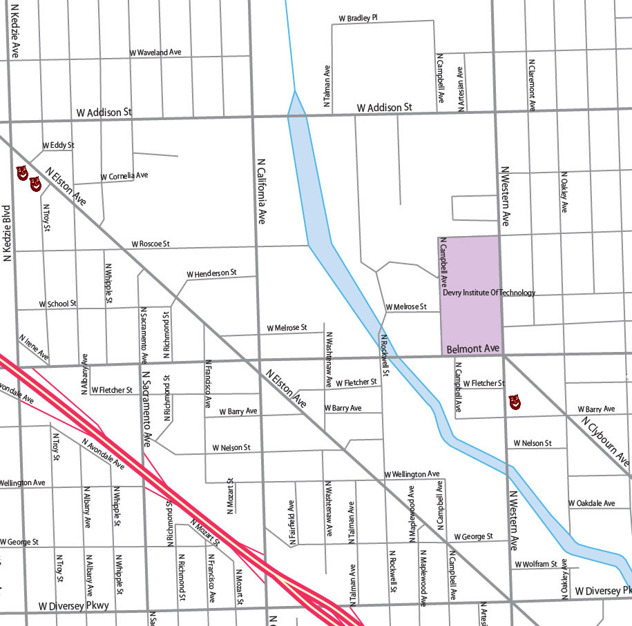 Map Of Roscoe Village at Phillip blog