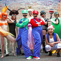 Boobs and Goombas, A Super Mario Bros Burlesque