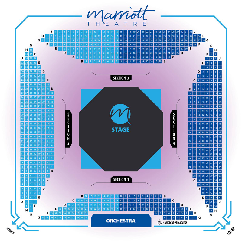 Marriot Seating Chart