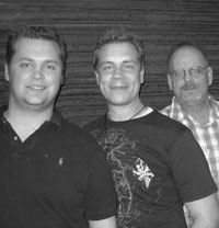 Paul Holmquist, Alan Donahue, Charlie Alves
